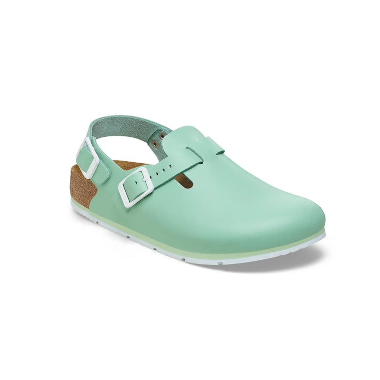 Tokio Pro - Sabot Cuir naturel - Plusieurs coloris - Birkenstock - Couleur 1 Birkenstock  Vert d'eau / Étroite / 48