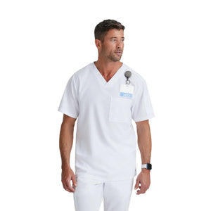 Toronto - Tunique col V croisé - Homme - Grey’s Anatomy Grey’s Anatomy  Blanc / XL
