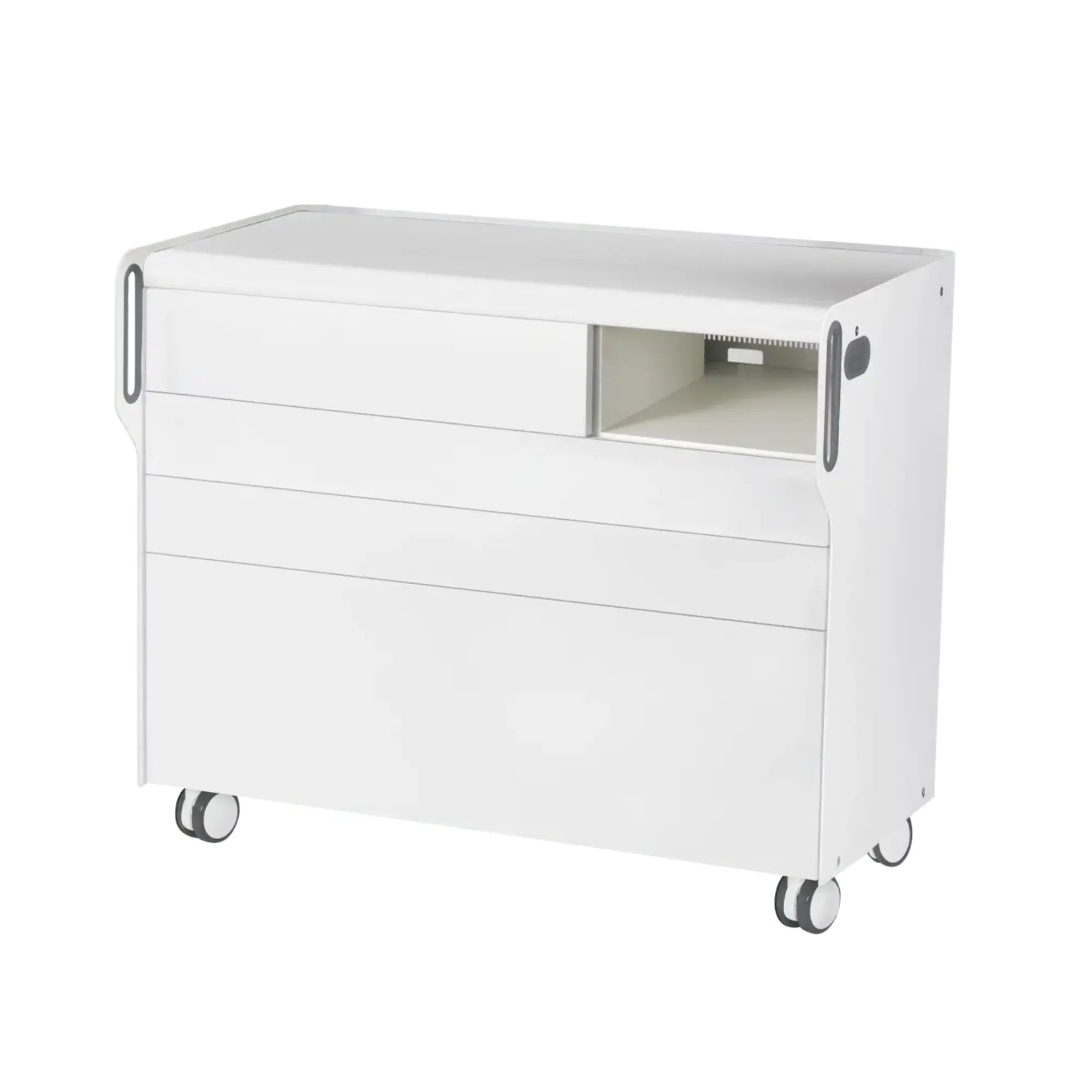 Unité de Podologie "Room Move" - Taille L - Ruck Ruck  Blanc-3-compartiment-micromoteur-à-droite-Non