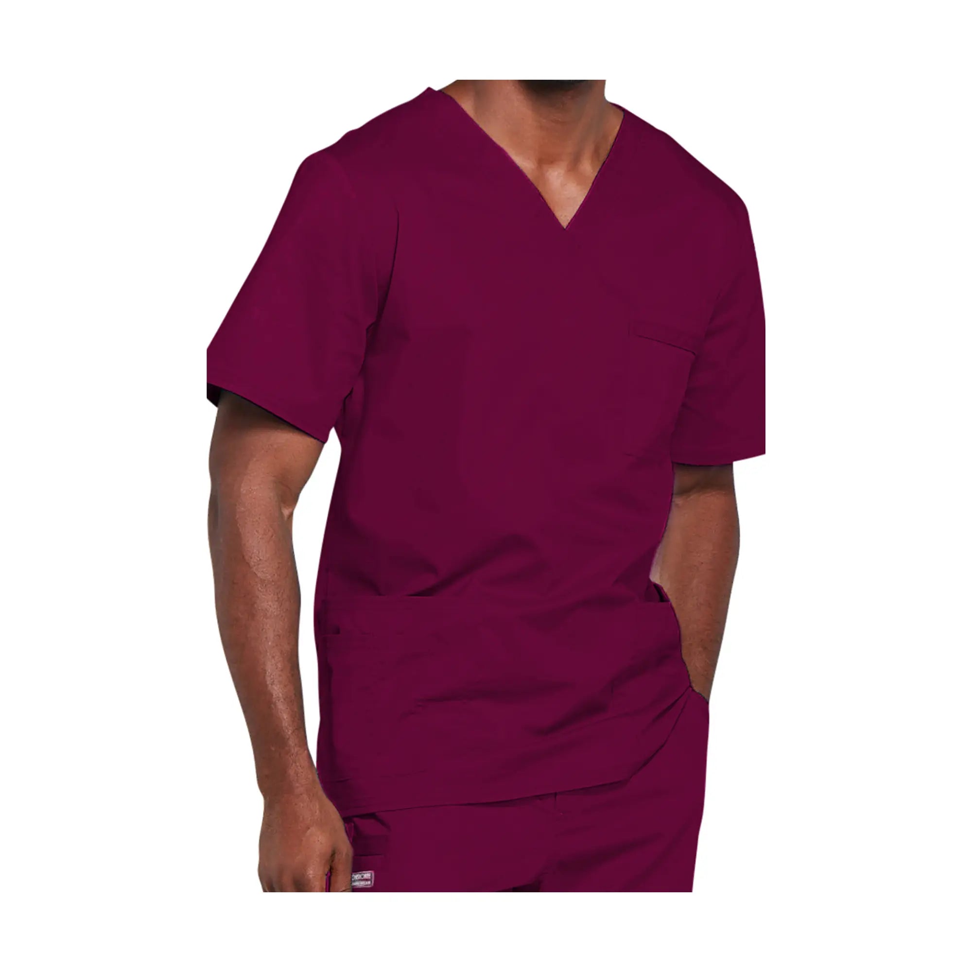 Versailles - Tunique unisexe col V - Unisexe - Cherokee Cherokee Authentic Workwear  Bordeaux-3XL