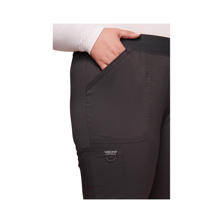 Villeurbanne - Pantalon droit taille mi-haute - Femme - Cherokee Cherokee Authentic Workwear 