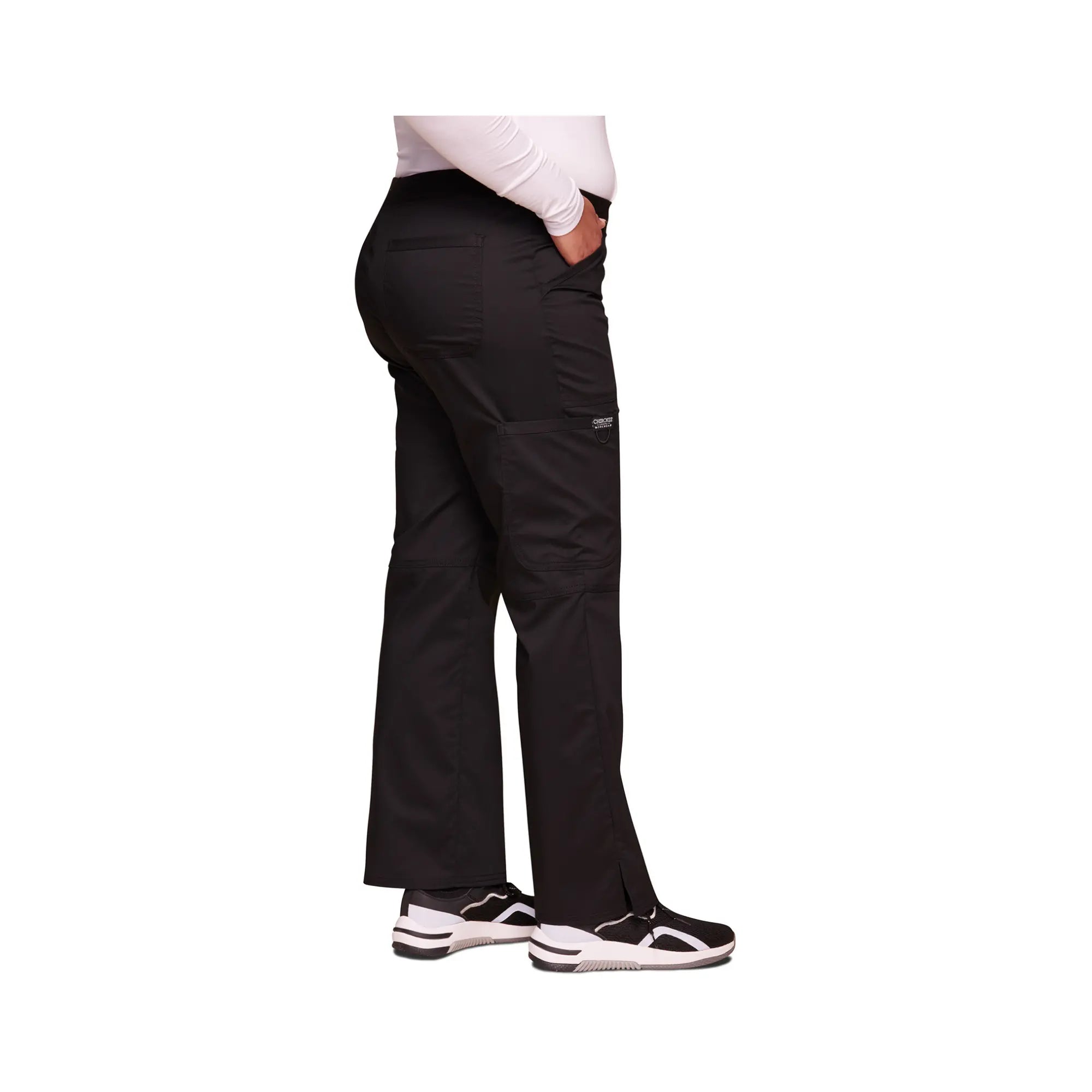 Villeurbanne - Pantalon droit taille mi-haute - Femme - Cherokee Cherokee Authentic Workwear 