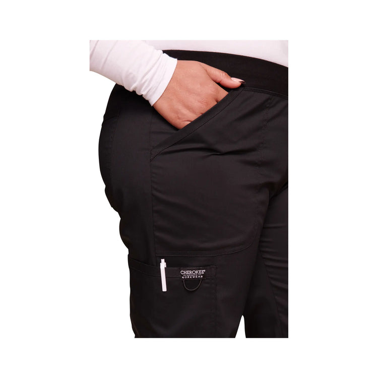 Villeurbanne - Pantalon droit taille mi-haute - Femme - Cherokee Cherokee Authentic Workwear 