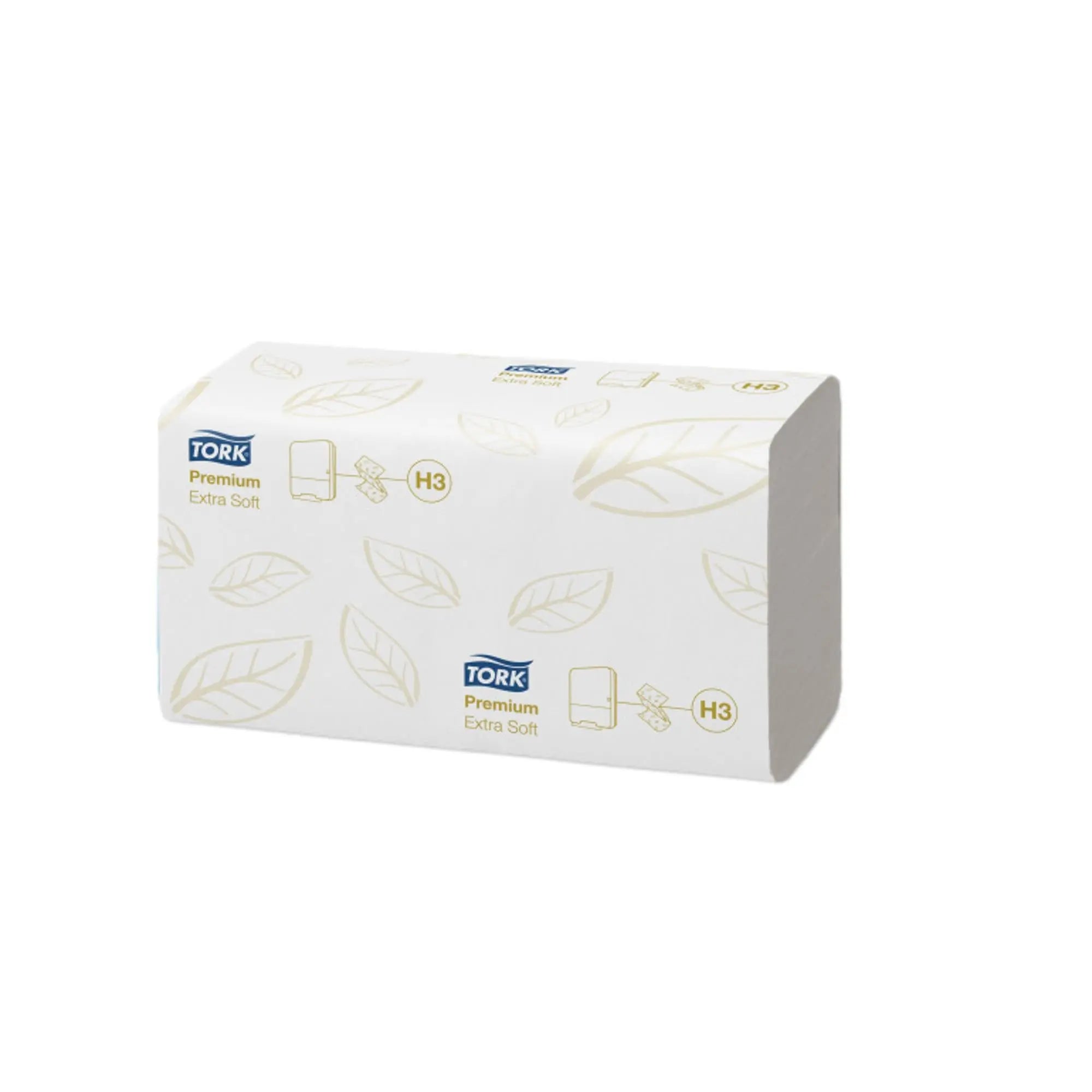 Distributeur blanc d'essuie-mains papier - Système H3 - Pliage C/Z - Tork - My Podologie