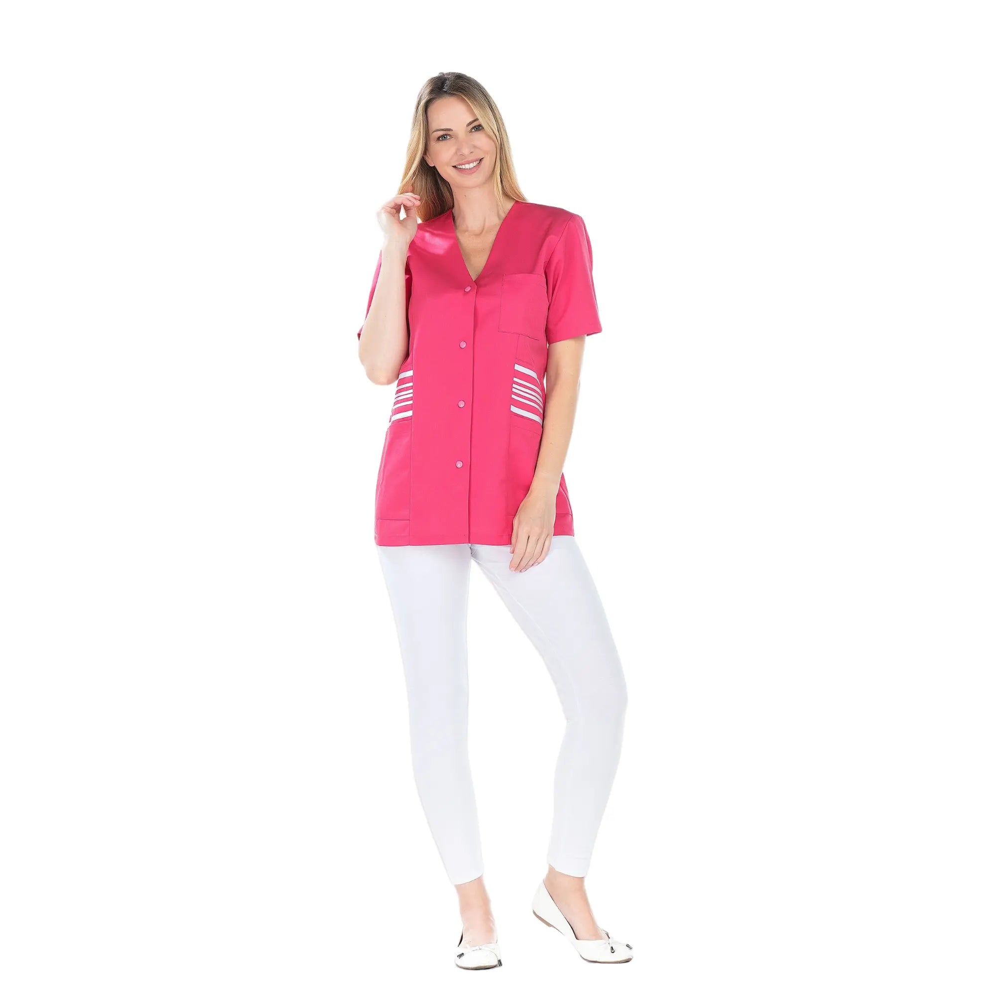 Zoé - Tunic - Short Sleeves - Women - 75 cm My Blouse 